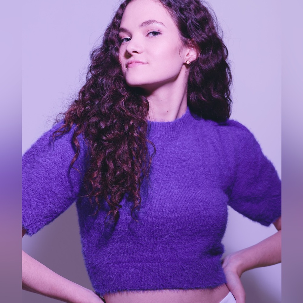 Purple Sweater